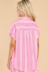 11 Today's The Day Pink Stripe Top at reddress.com