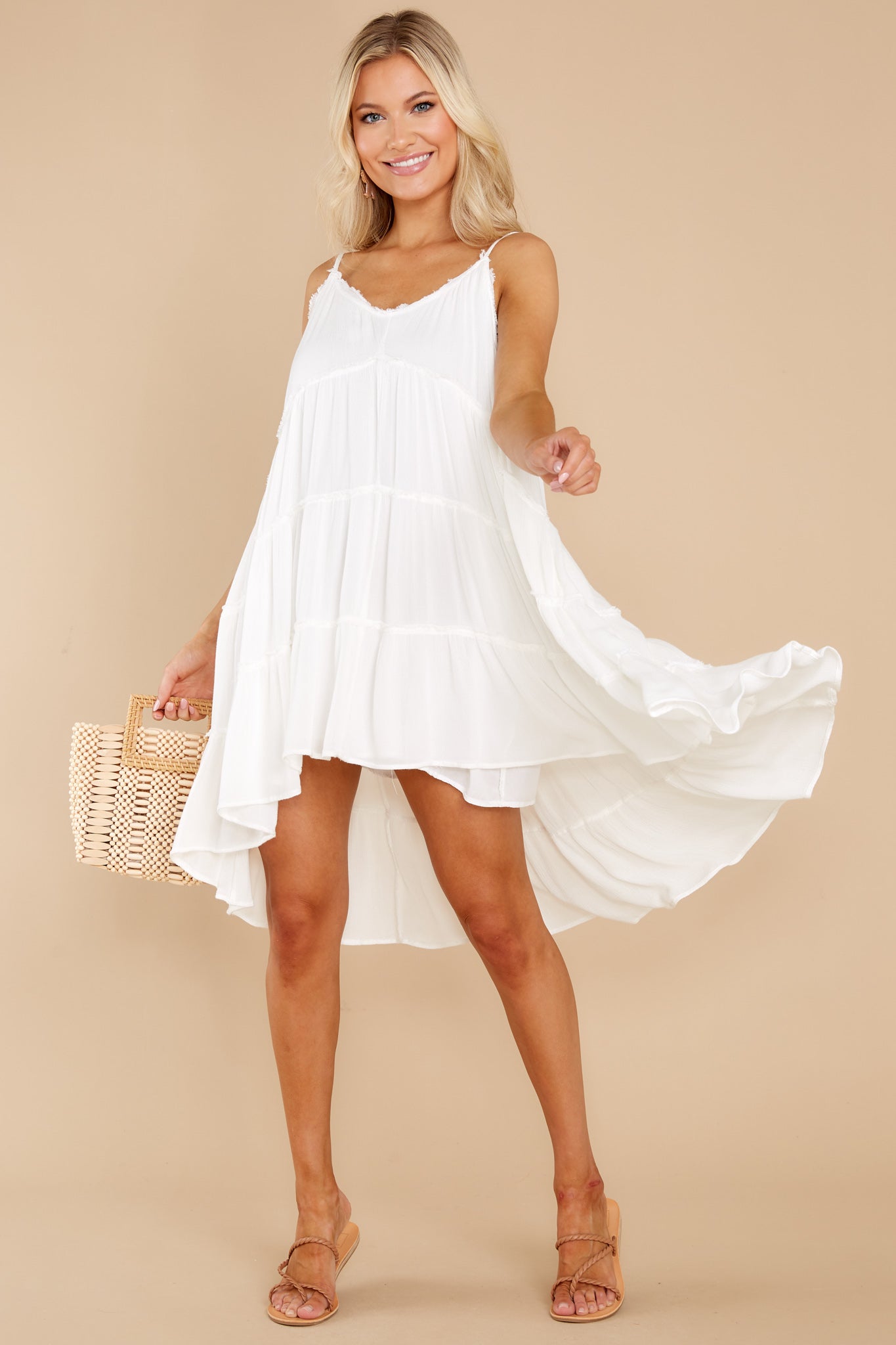 1 Stand By For Happy White Dress at reddress.com
