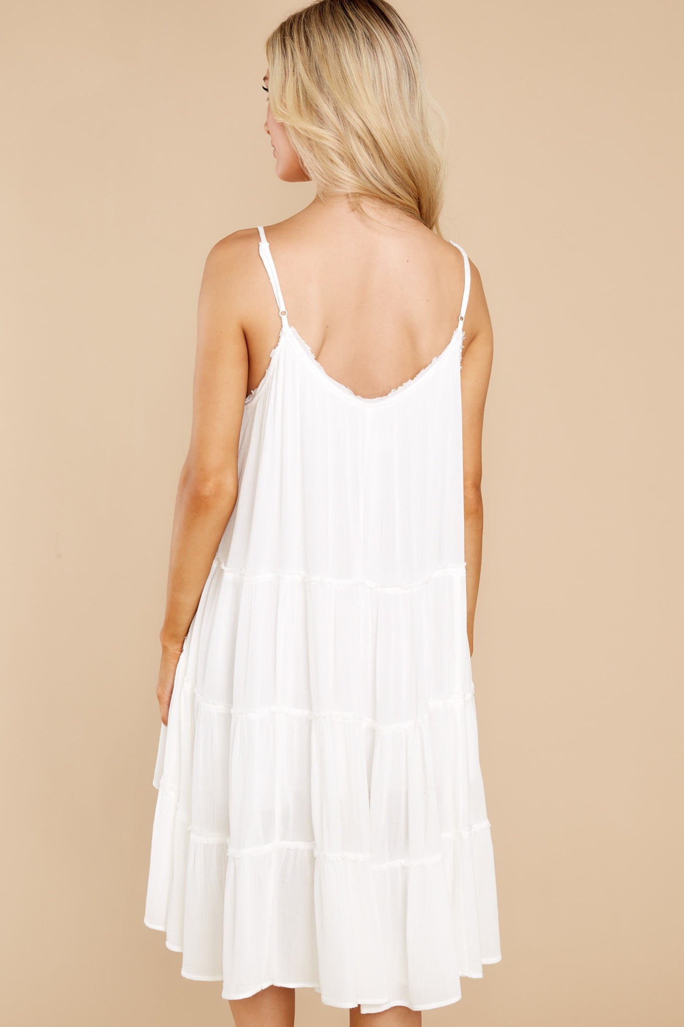 9 Stand By For Happy White Dress at reddress.com