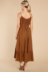 10 Undeniably Beautiful Cinnamon Midi Dress at reddress.com