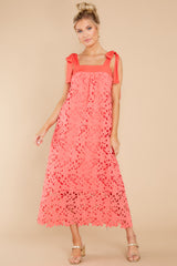 1 Special Occasion Coral Maxi Dress at reddress.com