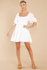 5 Morning Breeze White Dress at reddress.com