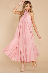 2 Worth Every Penny Rose Pink Maxi Dress at reddress.com
