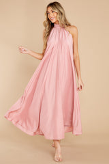 1 Worth Every Penny Rose Pink Maxi Dress at reddress.com