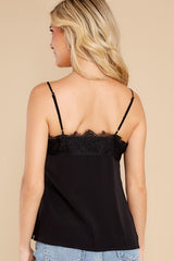 9 Covered In Grace Black Lace Top at reddress.com