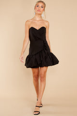 3 Trembling Hearts Black Dress at reddress.com