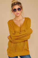 6 Time For This Goldenrod Sweater at reddress.com