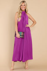 1 Worth Every Penny Bright Purple Maxi Dress at reddress.com