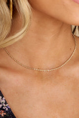 1 Come Out A Winner Gold Necklace at reddress.com