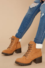 1 Without Limits Tan Boots at reddress.com