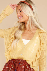 5 Tea Party Sunshine Yellow Sweater at reddress.com