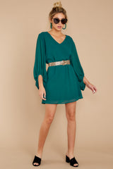 3 Claim To Fame Teal Green Dress at reddress.com