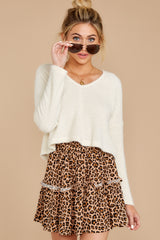 10 As Cool As You Ivory Sweater at reddress.com