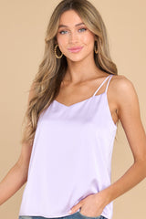 A Heart For Love French Lilac Top - Red Dress
