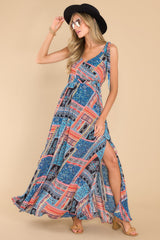 Full body view of this dress that showcases the movement of the fabric in a swaying motion.