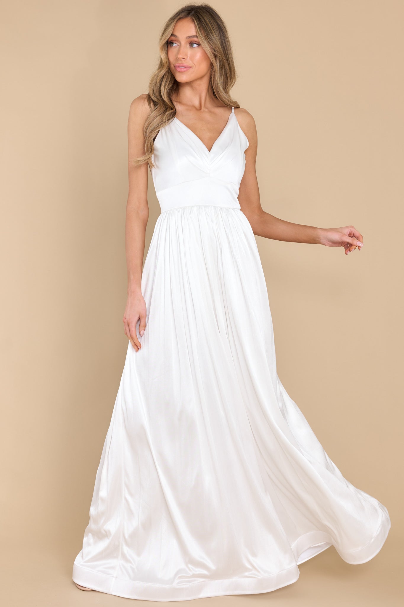 Dreamy Ivory Maxi Dress - For The Bachelorette
