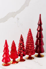 Christmas Cheer Red Tree Decorative Set - Red Dress