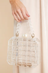 Don't Hide It Clear Bag - Red Dress