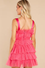 Embrace The Moment Hot Pink Dress - Red Dress