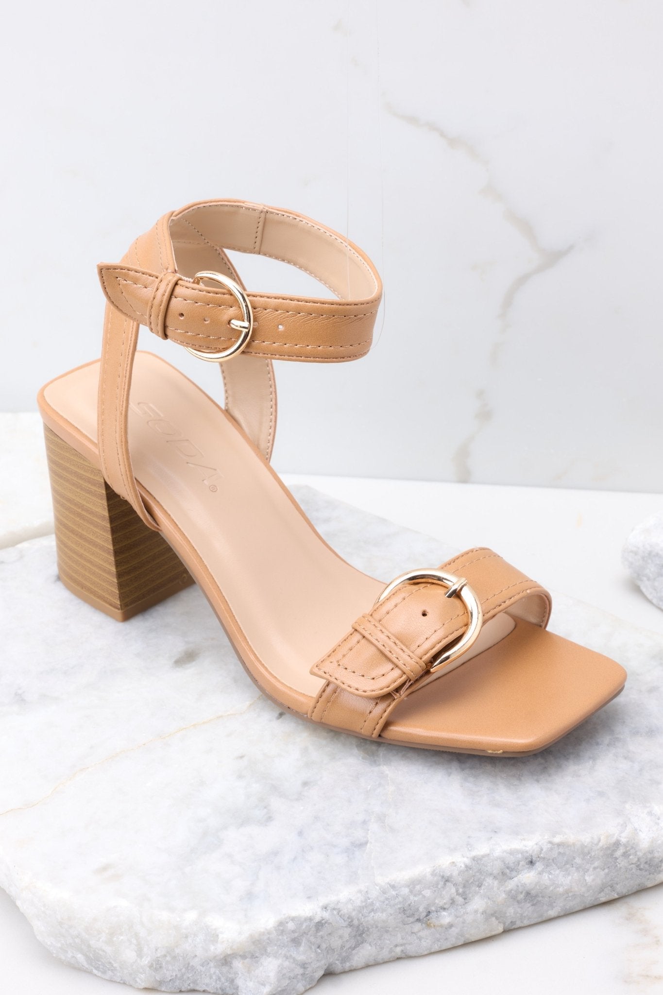 Joie Opal Sandal Block Heel Camel Color Size 38 1/2 | Block heels sandal,  Sandals, Heels