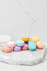 How The Cookie Crumbles Macaron Ornament Set - Red Dress