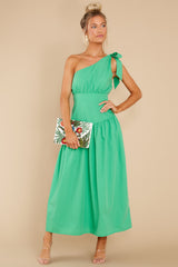 Like No Other Green Maxi Dress - Red Dress