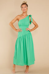 Like No Other Green Maxi Dress - Red Dress