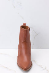 5 Living For It Western Brown Camel Boots at reddress.com