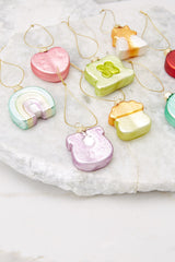 Magical Marshmallow Charms Ornament Set - Red Dress