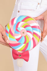 My Sweet Tooth Pink Multi Candy Bag - Red Dress