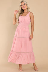 My Sweetest One Pink Maxi Dress - Red Dress