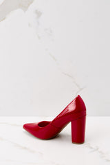Now We're Talking Red Pumps - Red Dress