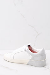 Refresh Silver Multi Sneakers - Red Dress