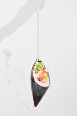 Rolling With It Sushi Ornament - Red Dress