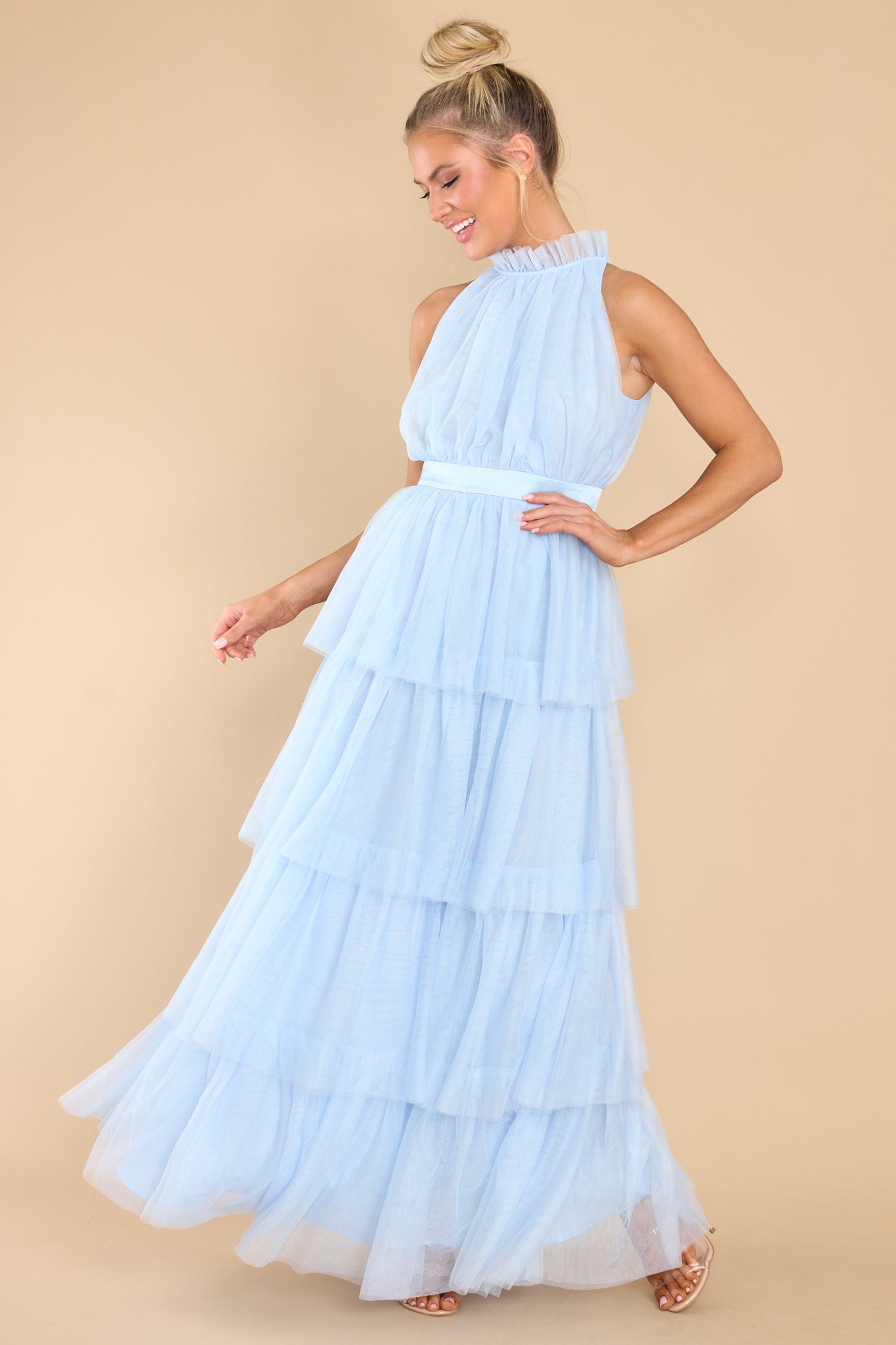 Luxury 3 Piece Set Blue Mini Dress in Lekki - Clothing, Dales