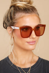 Sweet About Me Coffee Sunglasses - Red Dress