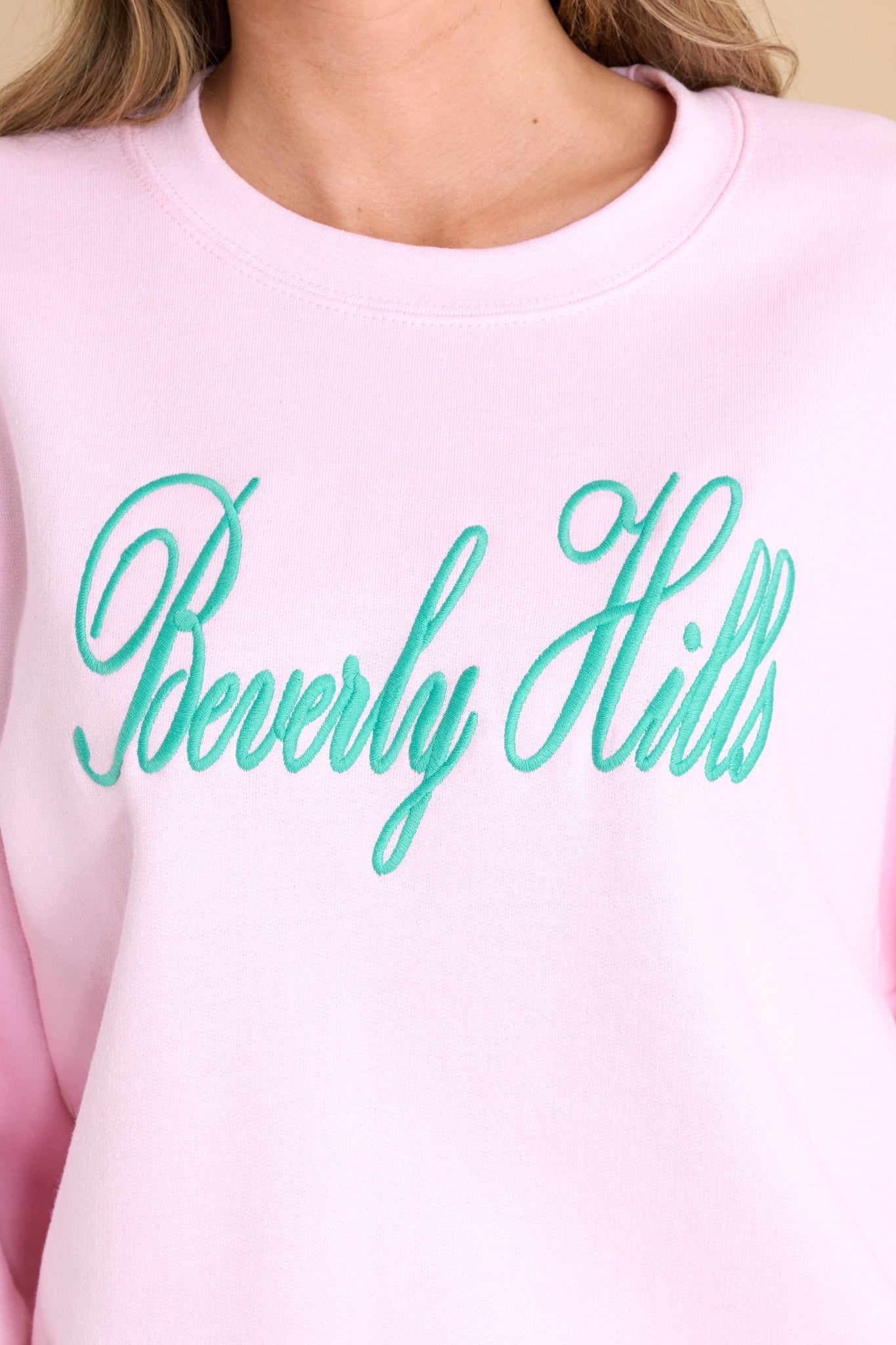 Beverly Hills Pink Top - Sweatshirts & Hoodies
